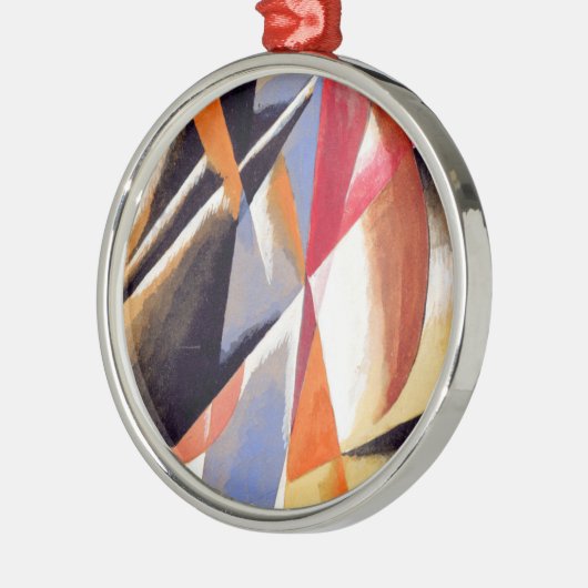 Zusammensetzung Silbernes Ornament (Links)