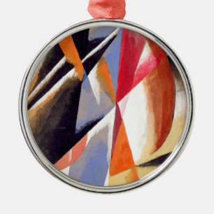 Zusammensetzung Silbernes Ornament