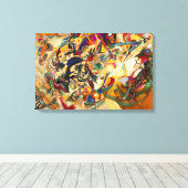 Zusammensetzung VII Leinwanddruck (Insitu (Holzboden))