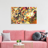 Zusammensetzung VII Leinwanddruck (Insitu (Wohnzimmer))