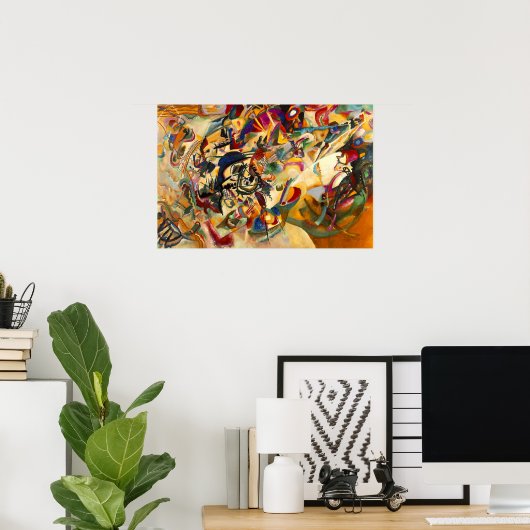 Zusammensetzung VII Poster (Heimbüro)