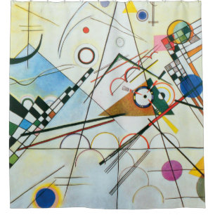 Zusammensetzung VIII durch Wassily Kandinsky Duschvorhang