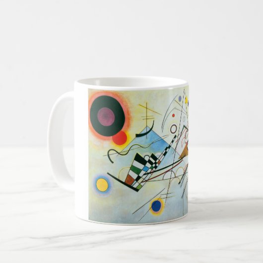 Zusammensetzung VIII durch Wassily Kandinsky Kaffeetasse (Vorderseite Links)