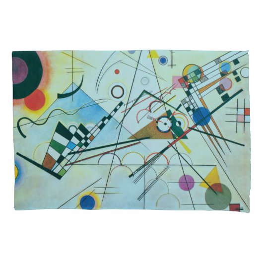 Zusammensetzung VIII durch Wassily Kandinsky Kissenbezug (Vorderseite)