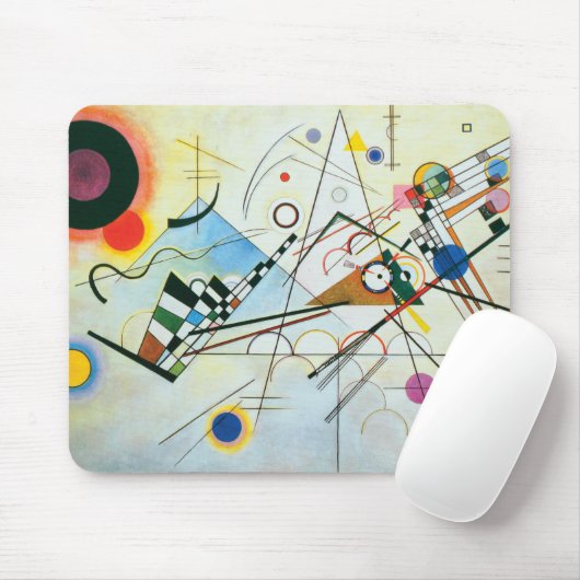 Zusammensetzung VIII durch Wassily Kandinsky Mousepad (Mit Mouse)