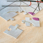 Zusammensetzung VIII durch Wassily Kandinsky Puzzle (Seite)
