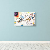 Zusammensetzung VIII Leinwanddruck (Insitu (Holzboden))