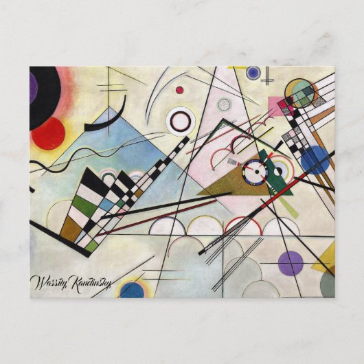 Zusammensetzung VIII Postkarte (Vorderseite)