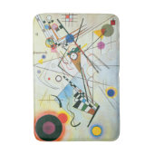 Zusammensetzung VIII von Wassily Kandinsky Badematte (Vorderseite Vertikal)