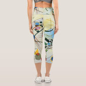 Zusammensetzung VIII von Wassily Kandinsky  Capri Leggings (Rückseite)