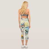 Zusammensetzung VIII von Wassily Kandinsky  Capri Leggings (Rückseite)