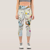 Zusammensetzung VIII von Wassily Kandinsky  Capri Leggings (Vorderseite)