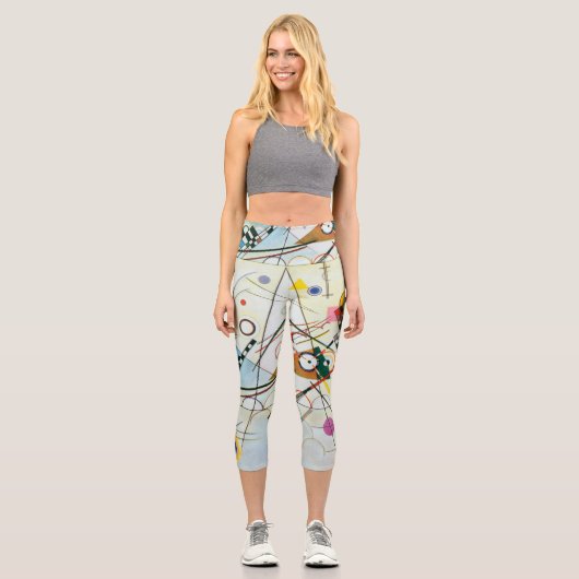 Zusammensetzung VIII von Wassily Kandinsky  Capri Leggings (Vorderseite)
