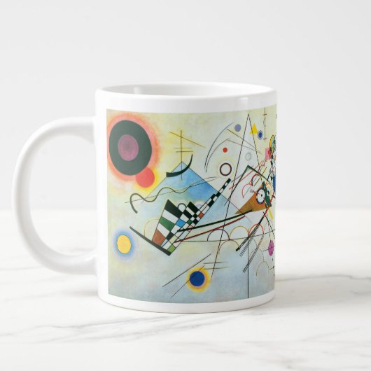 Zusammensetzung VIII von Wassily Kandinsky Jumbo-Tasse (Links)