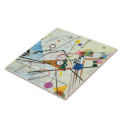 Zusammensetzung VIII von Wassily Kandinsky Keramik Fliese (Seite)