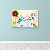 Zusammensetzung VIII von Wassily Kandinsky Leinwanddruck (Insitu (Holzboden))