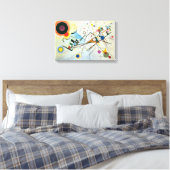 Zusammensetzung VIII von Wassily Kandinsky Leinwanddruck (Insitu (Schlafzimmer))