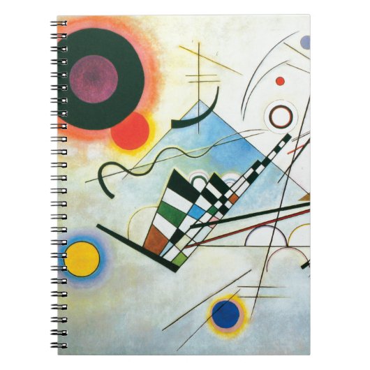 Zusammensetzung VIII von Wassily Kandinsky Notizblock (Vorderseite)