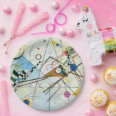 Zusammensetzung VIII von Wassily Kandinsky Pappteller (Party)