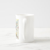 Zusammensetzung VIII von Wassily Kandinsky Porzellantasse (Rückseite)