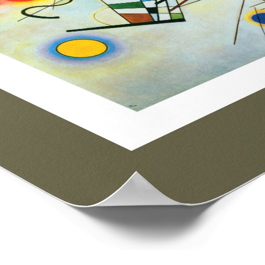 Zusammensetzung VIII von Wassily Kandinsky Poster (Ecke)
