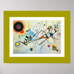 Zusammensetzung VIII von Wassily Kandinsky Poster