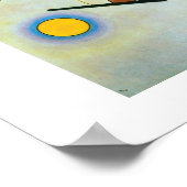 Zusammensetzung VIII von Wassily Kandinsky Poster (Ecke)