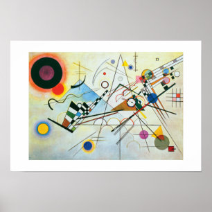 Zusammensetzung VIII von Wassily Kandinsky Poster