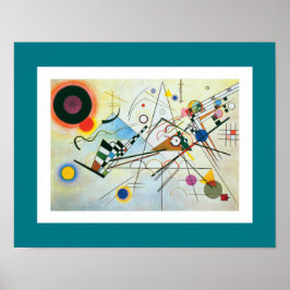 Zusammensetzung VIII von Wassily Kandinsky Poster