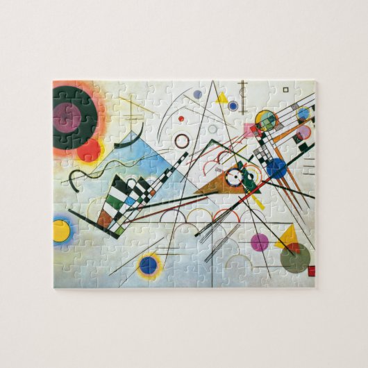 Zusammensetzung VIII von Wassily Kandinsky Puzzle (Horizontal)