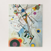 Zusammensetzung VIII von Wassily Kandinsky Puzzle (Vertikal)