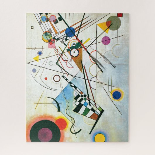 Zusammensetzung VIII von Wassily Kandinsky Puzzle (Vertikal)