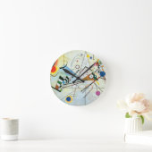Zusammensetzung VIII von Wassily Kandinsky Runde Wanduhr (Zuhause)