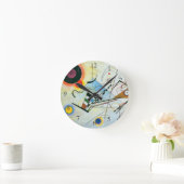 Zusammensetzung VIII von Wassily Kandinsky Runde Wanduhr (Zuhause)