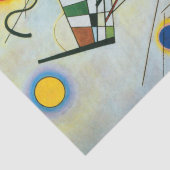 Zusammensetzung VIII von Wassily Kandinsky  Seidenpapier (Detail)
