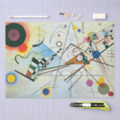 Zusammensetzung VIII von Wassily Kandinsky  Seidenpapier (Handwerk)