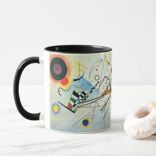 Zusammensetzung VIII von Wassily Kandinsky Tasse (Mit Donut)