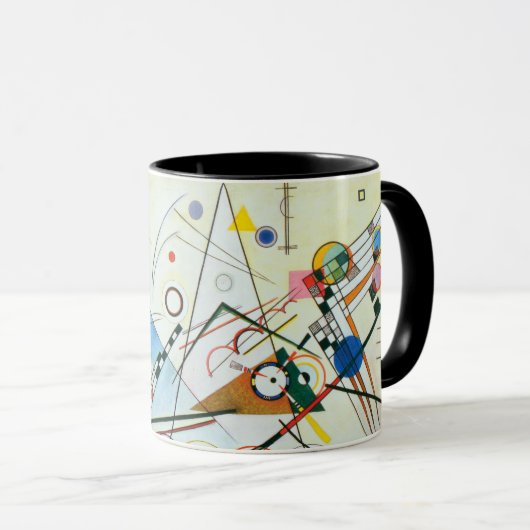 Zusammensetzung VIII von Wassily Kandinsky Tasse (VorderseiteRechts)