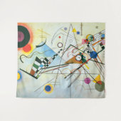 Zusammensetzung VIII von Wassily Kandinsky Wandteppich (Vorderseite (Horizontal))