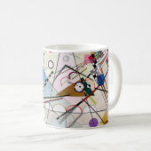 Zusammensetzung VIII, Wassily Kandinsky Kaffeetasse (VorderseiteRechts)