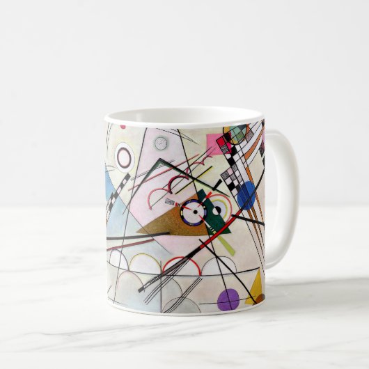 Zusammensetzung VIII, Wassily Kandinsky Kaffeetasse (VorderseiteRechts)