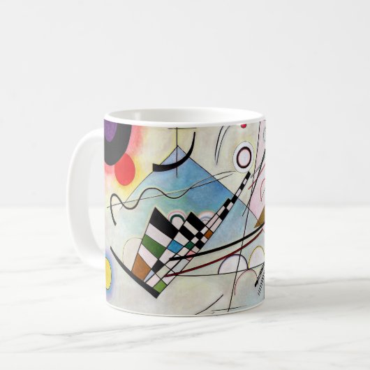 Zusammensetzung VIII, Wassily Kandinsky Kaffeetasse (Vorderseite Links)