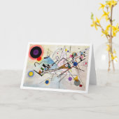 Zusammensetzung VIII, Wassily Kandinsky Karte (Gelbe Blume)