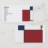 Zusammensetzung Visitenkarte (Vorne/Hinten)