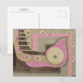 Zusammensetzung von Georges Valmier Postkarte (Vorne/Hinten)