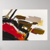 Zusammensetzung von Golfklubs - Leinwand Art Print Poster (Vorne)