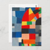 Zusammensetzung von Otto Freundlich Postkarte (Vorne/Hinten)