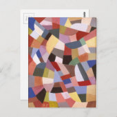 Zusammensetzung von Otto Freundlich Postkarte (Vorne/Hinten)