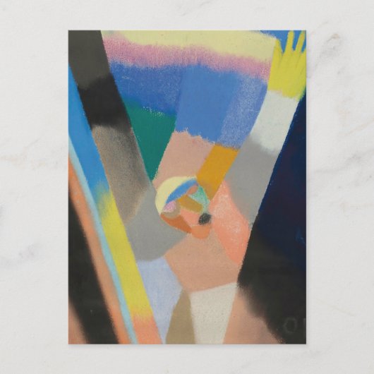 Zusammensetzung von Otto Freundlich Postkarte (Vorderseite)