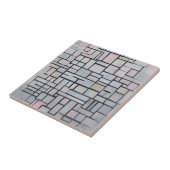 Zusammensetzung von Piet Mondrian Nr. IV 1914 Fliese (Seite)